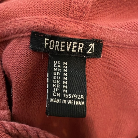 Forever 21 Hoodie Top - Picture 3 of 3